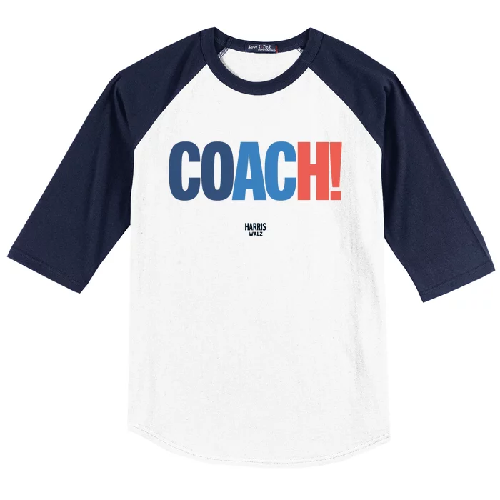 Coach Harris Walz Baseball Sleeve Shirt