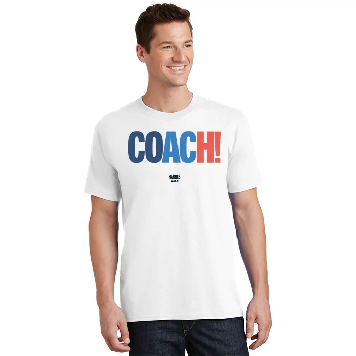 Coach Harris Walz T-Shirt