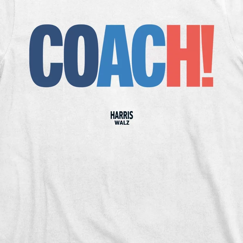 Coach Harris Walz T-Shirt