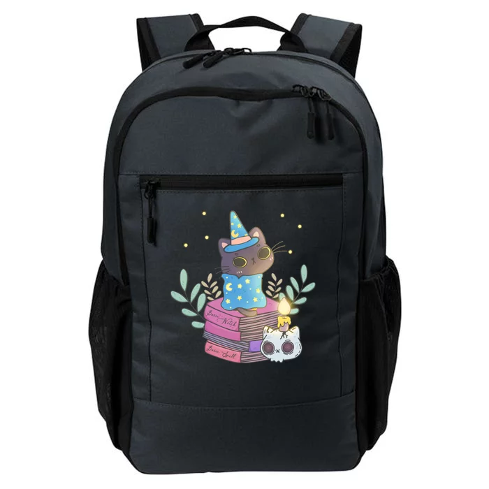 Cute Halloween Witch Cat Daily Commute Backpack