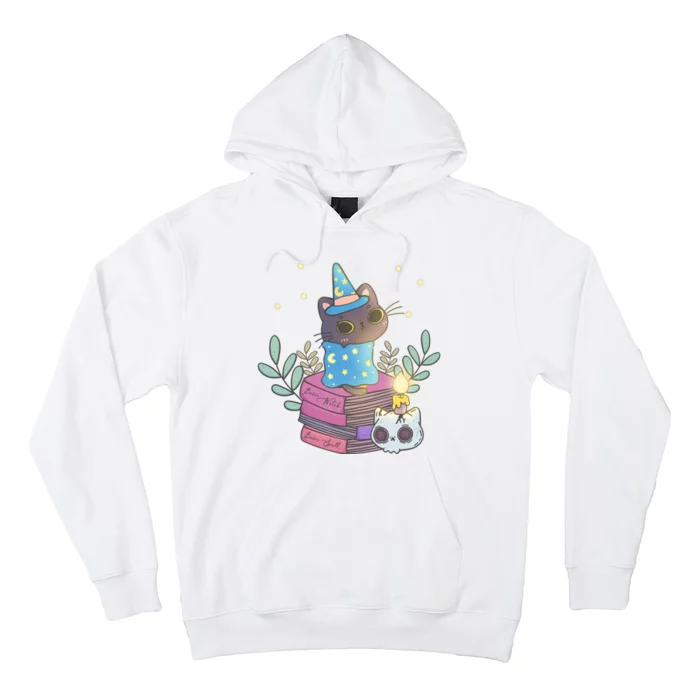 Cute Halloween Witch Cat Hoodie