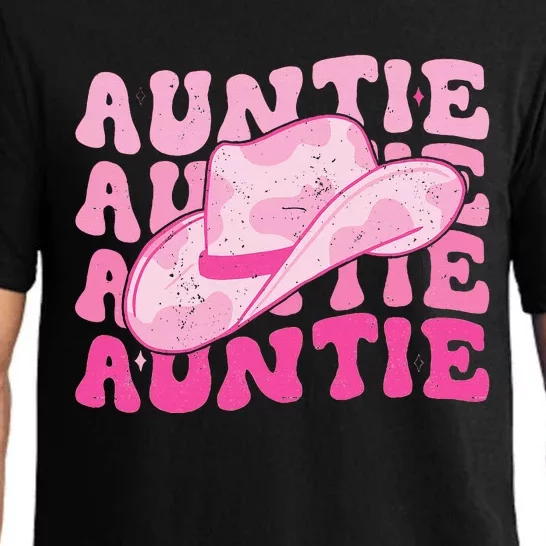 Cowboy Hat Western Aunt For Cowgirl Auntie Pajama Set