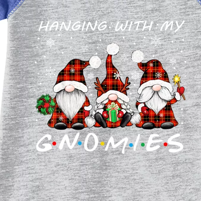 Christmas Hanging With My Gnomies Family Matching Pjs Gnome Gift Infant Baby Jersey Bodysuit