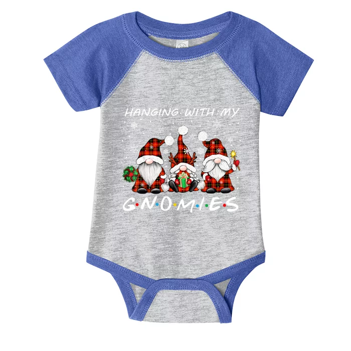 Christmas Hanging With My Gnomies Family Matching Pjs Gnome Gift Infant Baby Jersey Bodysuit