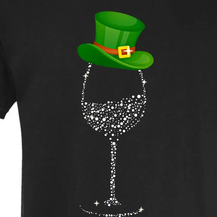 Clover Hat Wine Ing Party St Patricks Day Meaningful Gift Garment-Dyed Heavyweight T-Shirt