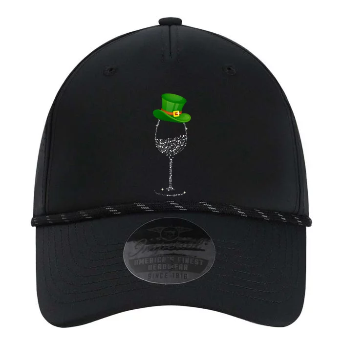 Clover Hat Wine Ing Party St Patricks Day Meaningful Gift Performance The Dyno Cap