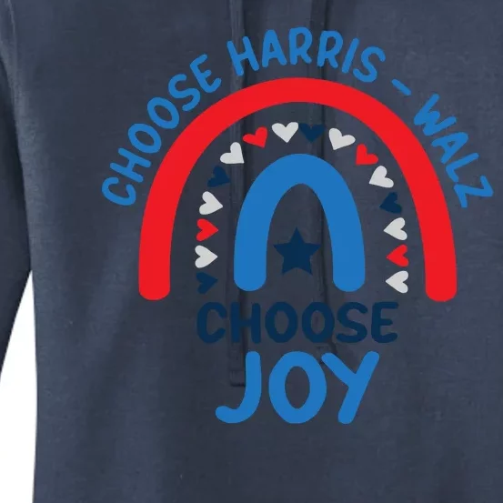 Choose Harris Walz Choose Joy Bring Back Joy Women's Pullover Hoodie