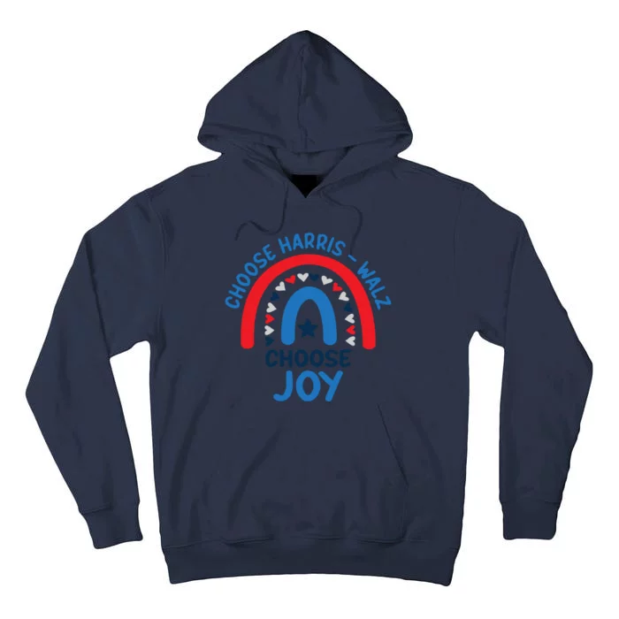 Choose Harris Walz Choose Joy Bring Back Joy Tall Hoodie