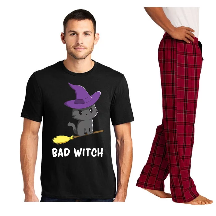 Cute Halloween Witch Cat Pajama Set