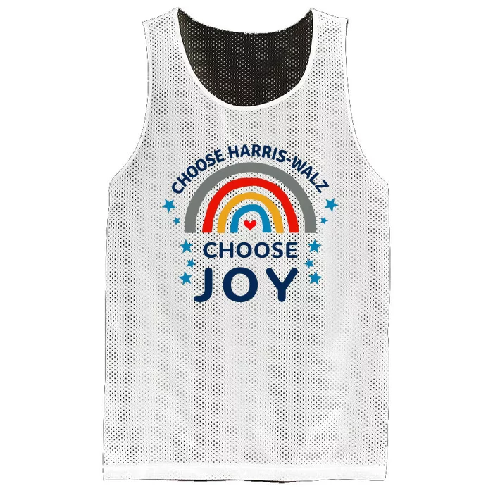 Choose Harris Walz Choose Joy Kamala Harris And Waltz Mesh Reversible Basketball Jersey Tank