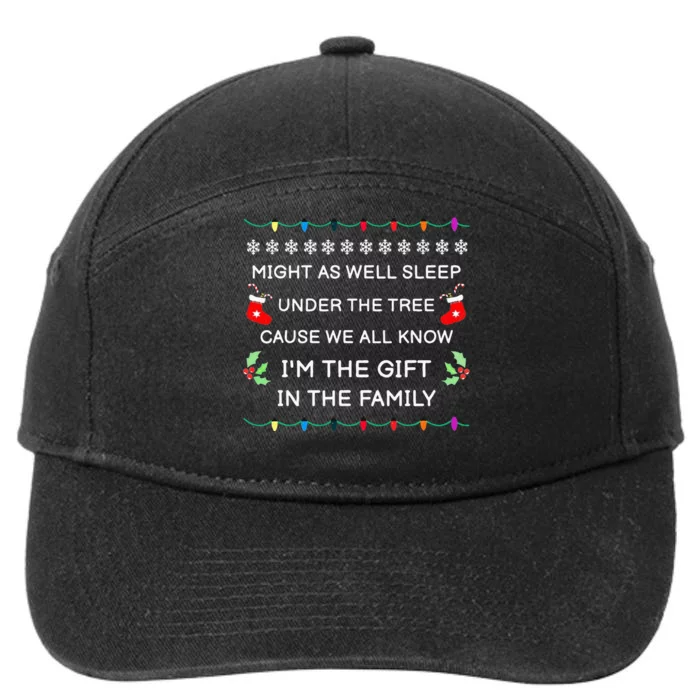 Christmas Humor Wo Favorite Person Funny Christmas 7-Panel Snapback Hat