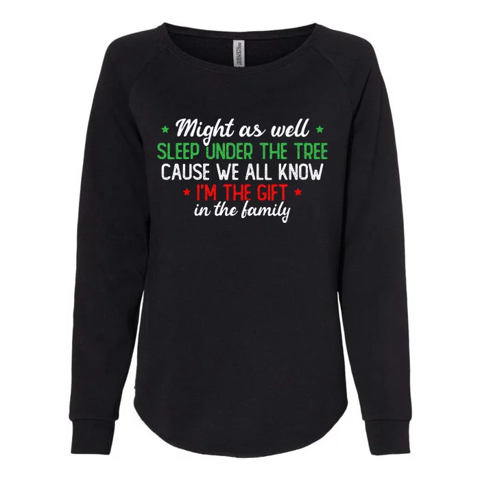 Christmas Humor Wo Favorite Person Funny Christmas Womens California Wash Sweatshirt