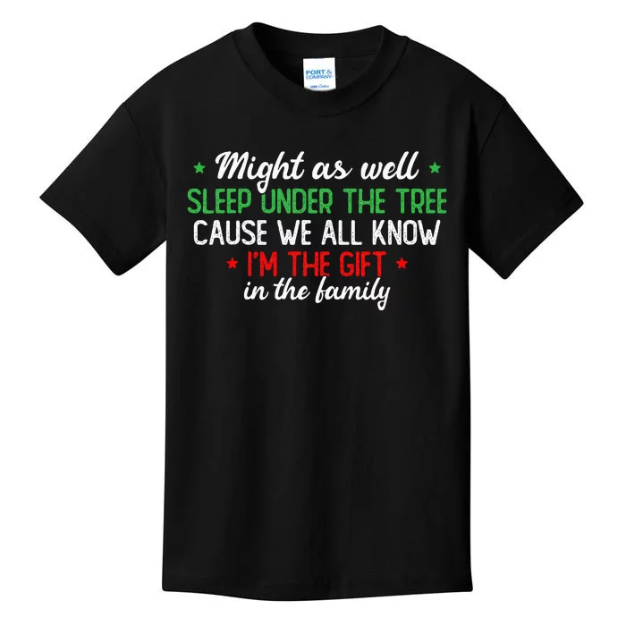 Christmas Humor Wo Favorite Person Funny Christmas Kids T-Shirt