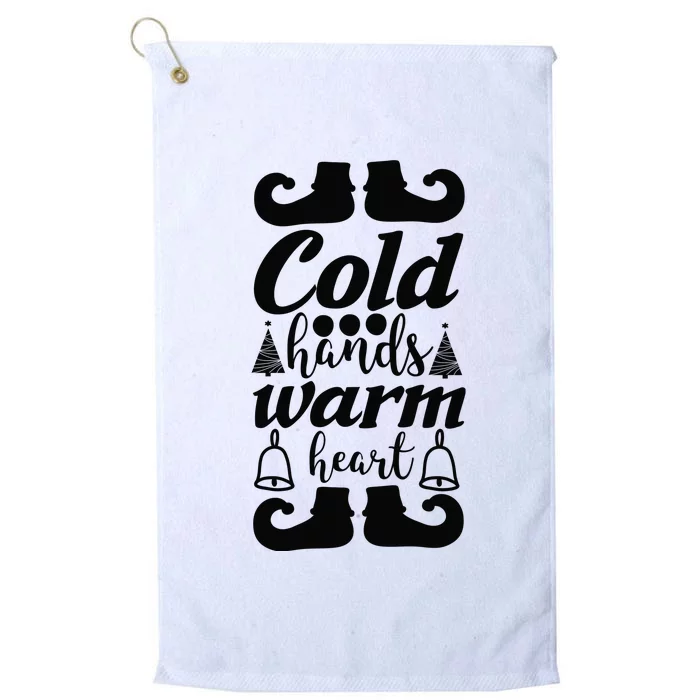 Cold Hands Warm Heart Platinum Collection Golf Towel