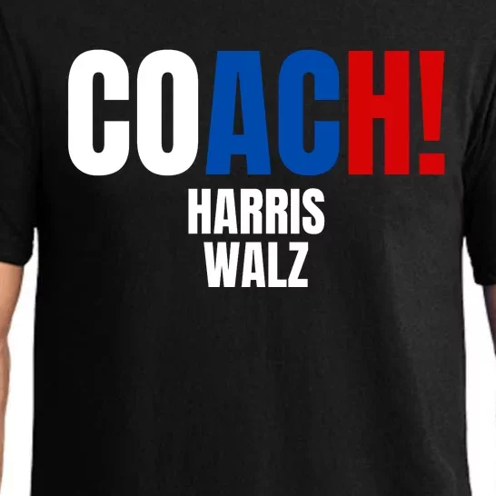 Coach Harris Walz 2024 Kamala Harris Coach Walz 2024 Coach Pajama Set