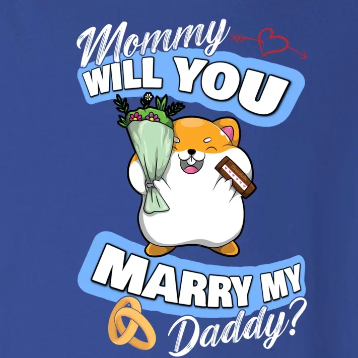 Cute Hamster Wedding Offer Mommy Will You Marry My Daddy Great Gift Toddler Long Sleeve Shirt