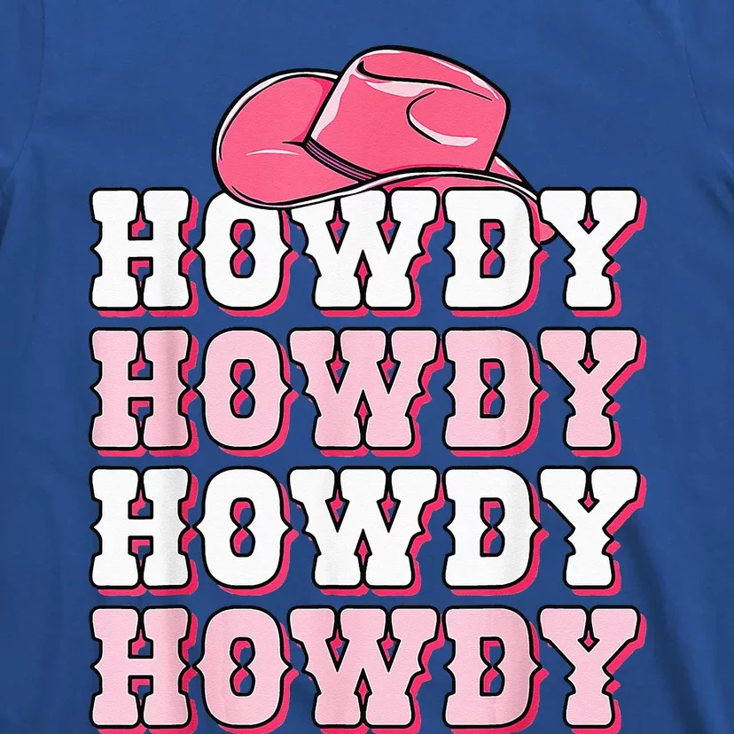 Cute Howdy Western Country Cowgirl Texas Rodeo T-Shirt