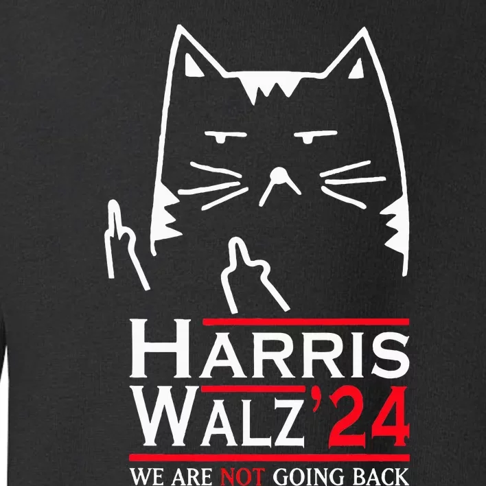 Cat Harris Waltz 2024 Toddler Sweatshirt