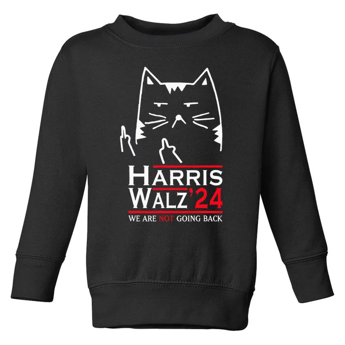 Cat Harris Waltz 2024 Toddler Sweatshirt