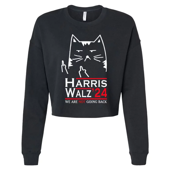 Cat Harris Waltz 2024 Cropped Pullover Crew