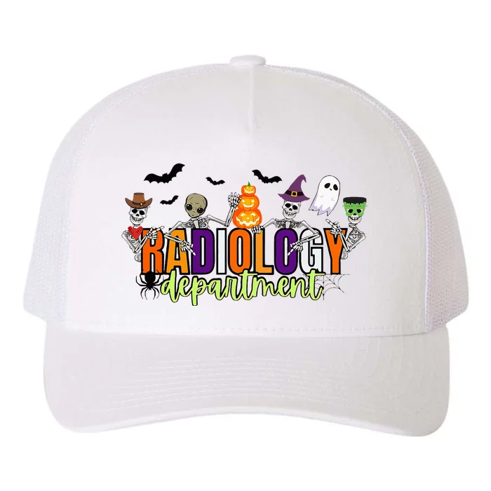 Cute Halloween Xray Tech Radiology Spooky Season Yupoong Adult 5-Panel Trucker Hat