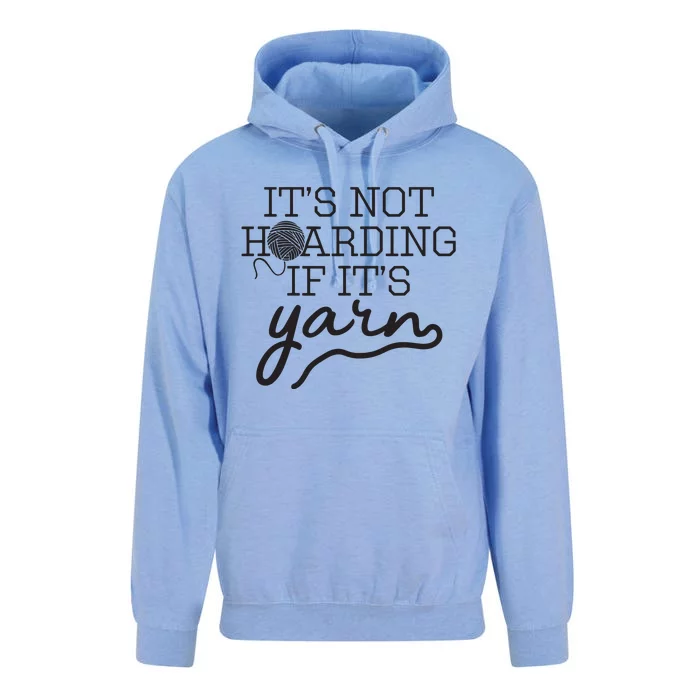 Crochet Hoarding Yarn Crochet Lover Knitting Gift Knitter Unisex Surf Hoodie