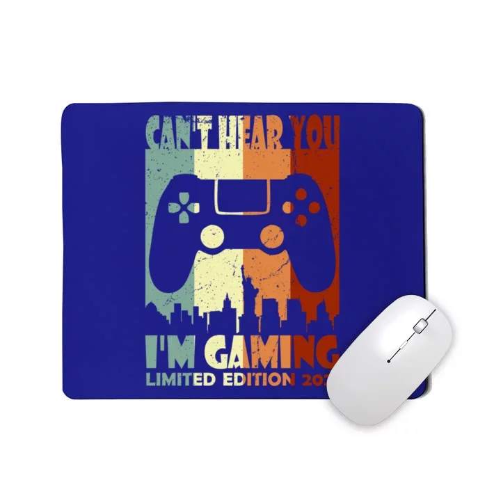 Can't Hear You I'm Gaming Reto Vintage Cty Meaningful Gift Mousepad