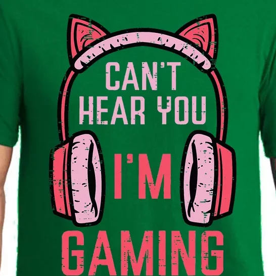 Cant Hear You Im Gaming Video Gamer Pajama Set