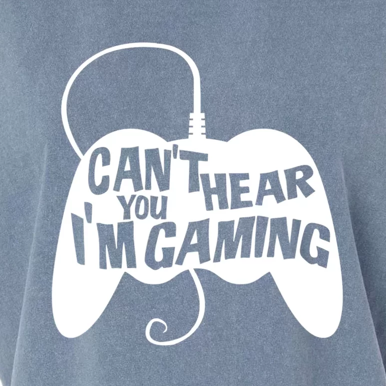 Can't Hear You I'm Gaming For Boy Girls Gamers Garment-Dyed Women's Muscle Tee