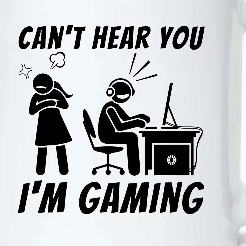 CanT Hear You IM Gaming Black Color Changing Mug