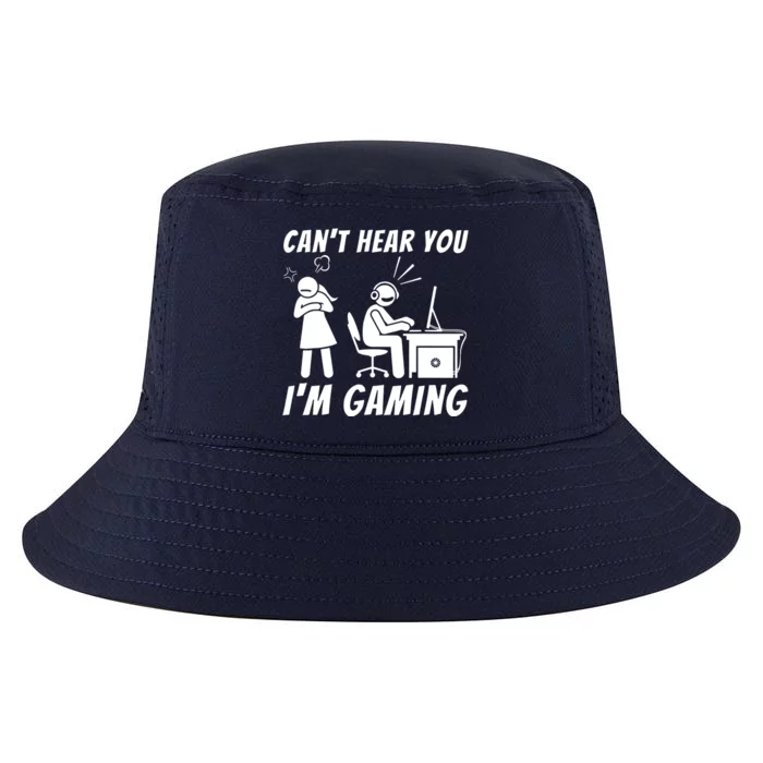 CanT Hear You IM Gaming Cool Comfort Performance Bucket Hat