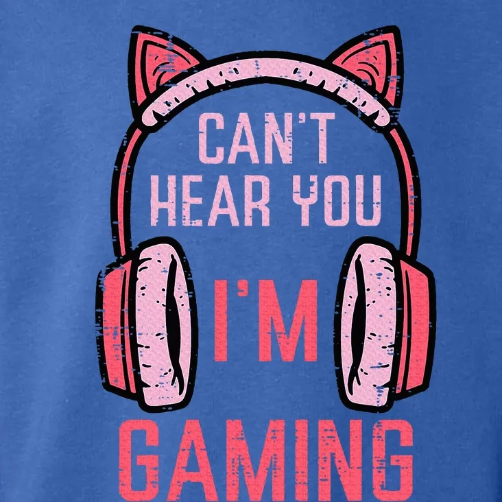 Cant Hear You Im Gaming Toddler Hoodie