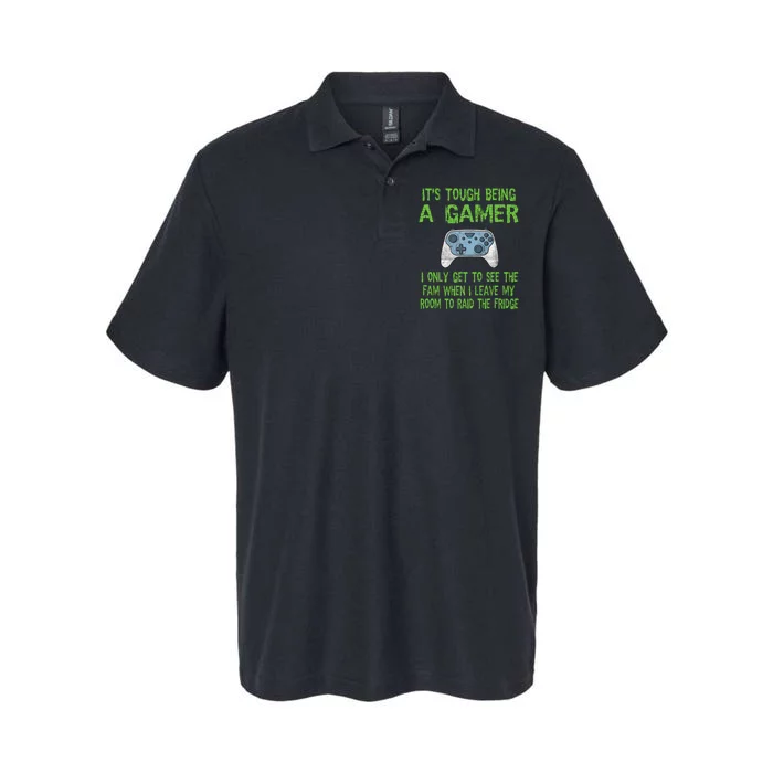 Can't hear you I'm Gaming - Funny Video Gamer Gift Softstyle Adult Sport Polo