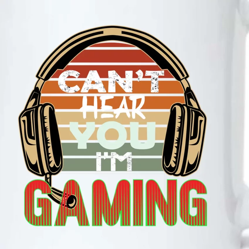 Can't Hear You I'm Gaming Funny Headset Video Games Gamer Cute Gift Black Color Changing Mug