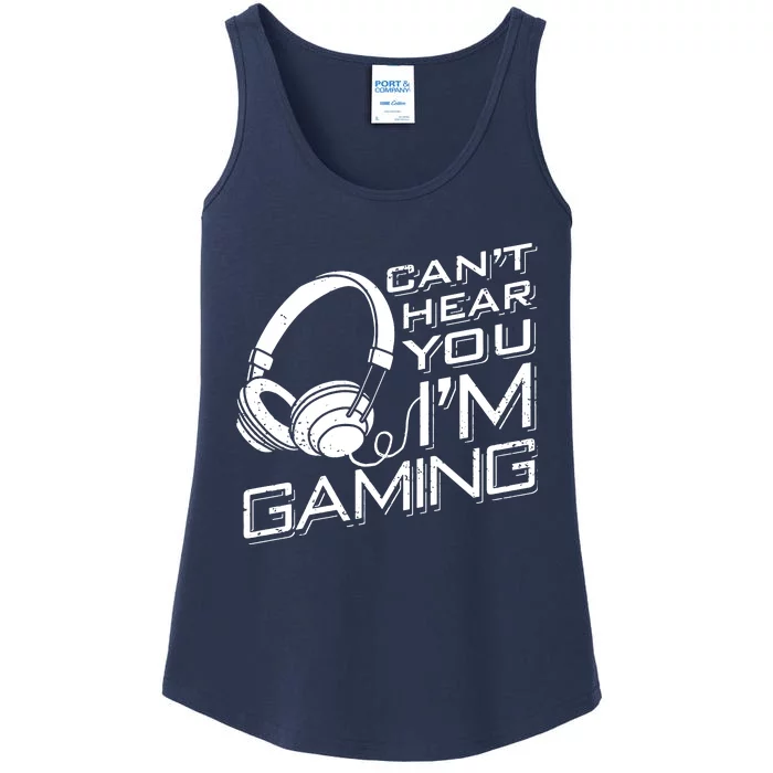 CanT Hear You IM Gaming Ladies Essential Tank