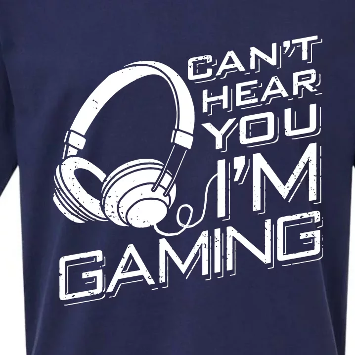 CanT Hear You IM Gaming Sueded Cloud Jersey T-Shirt