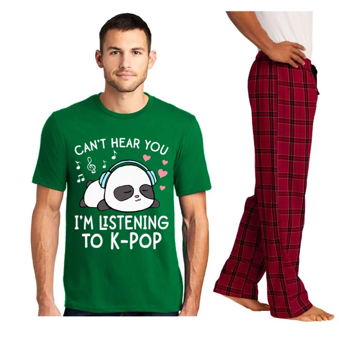 Can't Hear You I'm Listening to KPop Kawaii Pajama Set