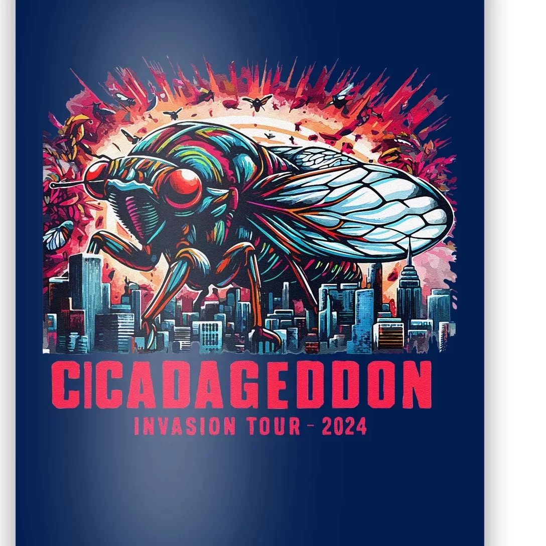 Cicadageddon Invasion 2024 Back Brood Xix & Xiii Poster