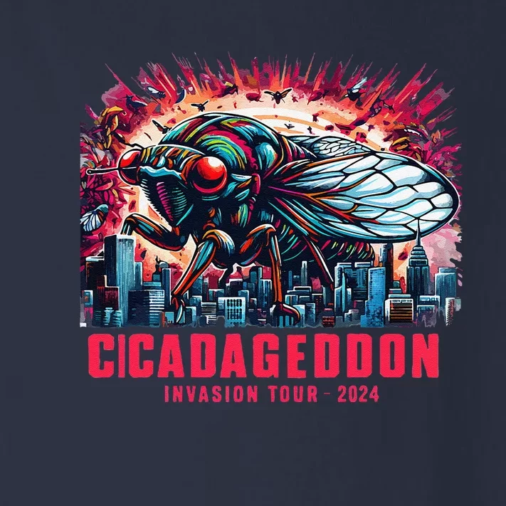 Cicadageddon Invasion 2024 Back Brood Xix & Xiii Toddler Long Sleeve Shirt