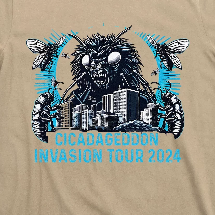 Cicadageddon Invasion 2024 Back Brood Xix & Xiii T-Shirt