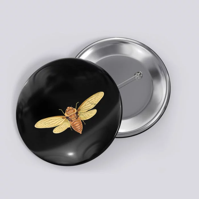 Cicada Insect 2024 Button