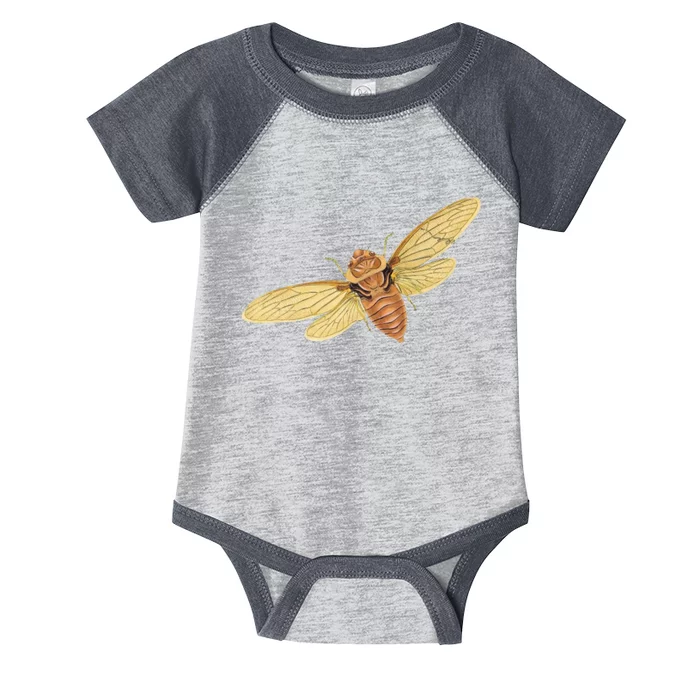 Cicada Insect 2024 Infant Baby Jersey Bodysuit