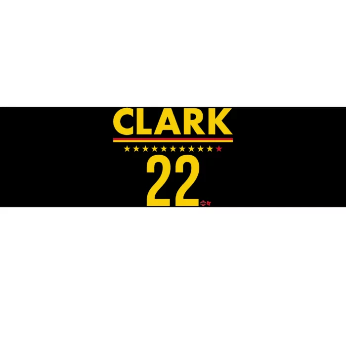 Clark Ind 22 Indiana Basketball Bumper Sticker