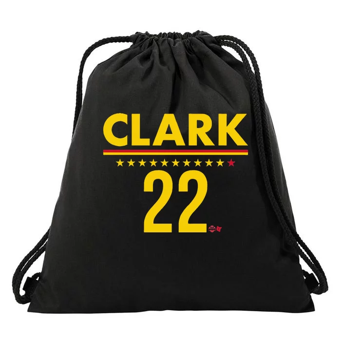 Clark Ind 22 Indiana Basketball Drawstring Bag