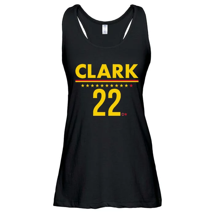 Clark Ind 22 Indiana Basketball Ladies Essential Flowy Tank