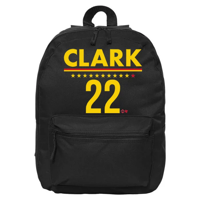 Clark Ind 22 Indiana Basketball 16 in Basic Backpack