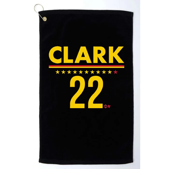 Clark Ind 22 Indiana Basketball Platinum Collection Golf Towel