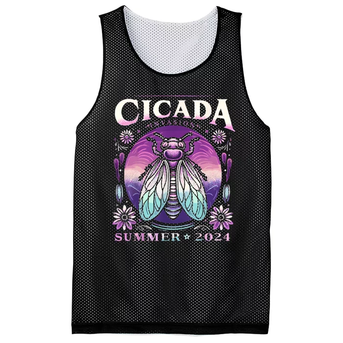 Cicada Invasion 2024 Broods Xix & Xiii Cicada Women Mesh Reversible Basketball Jersey Tank