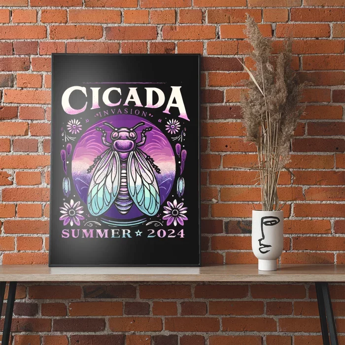 Cicada Invasion 2024 Broods Xix & Xiii Cicada Women Poster