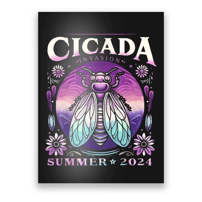 Cicada Invasion 2024 Broods Xix & Xiii Cicada Women Poster